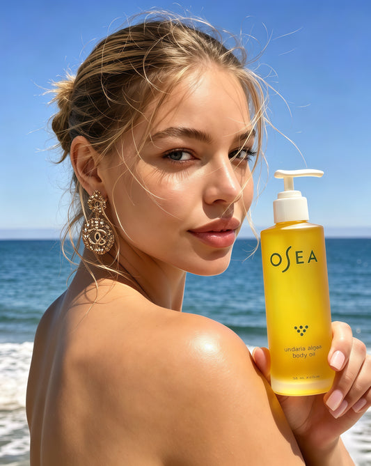 OSEA Undaria Algae Body Oil 5 oz – Visibly Firming, Deeply Moisturizing, Instantly Improve Elasticity, Clean Lightweight Non-Greasy Hydration, Vegan & Cruelty-Free Seaweed Skincare