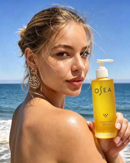 OSEA Undaria Algae Body Oil 5 oz – Visibly Firming, Deeply Moisturizing, Instantly Improve Elasticity, Clean Lightweight Non-Greasy Hydration, Vegan & Cruelty-Free Seaweed Skincare